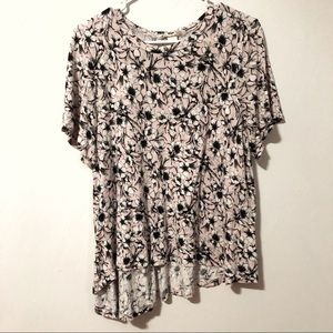 H&M | Pink Floral Top